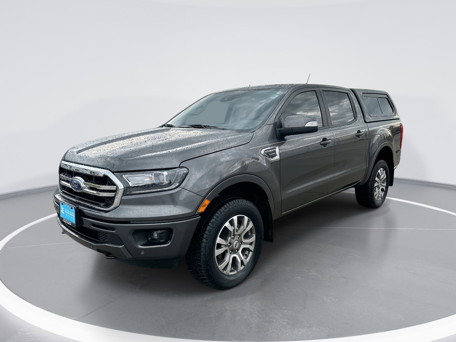 2019 Ford Ranger XL in Magnetic — front three-quarter view