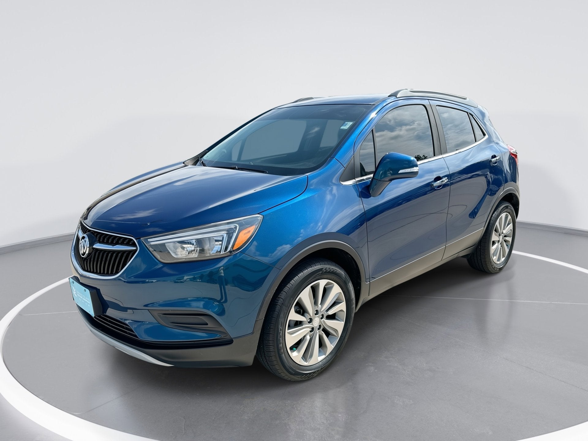 2019 Buick Encore Preferred in Includes (Cm5) Black Carbon Metallic Lower Exterior Accent Color, Paint Code W700s.) — front...